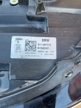 BMW X1 F48 ФОНАРЬ ПРАВЫЙ ПОЛНОСТЬЮ LED LIFT LCI 61.11-5A01172-02