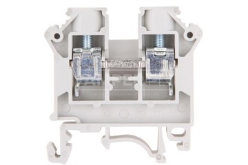 СОЕДИНИТЕЛЬ РЕЙКИ СО СКВОЗНОЙ РЕЗЬБОЙ ZSG1 10.0NS СЕРЫЙ НОВАЯ СЕРИЯ