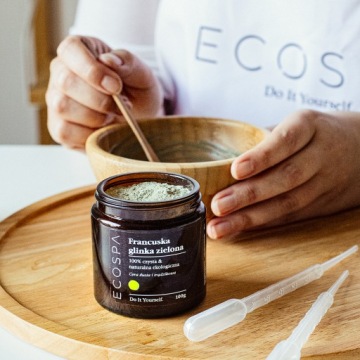 ЗЕЛЕНАЯ ГЛИНА МОНТМОРИЛЛОНИТ МАСКА ДЛЯ ЛИЦА УКРЕПЛЯЮЩАЯ 100 Г ECOSPA