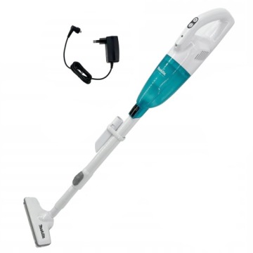 Akumulátorový svislý vysavač Makita CL117FDX2 baterie 12V 2Ah modrá