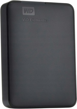 Внешний жесткий диск WD Elements (5 ТБ; 2,5 дюйма; USB 3.0; Черный; Черный;