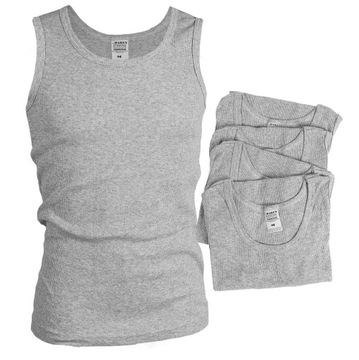 POLSKI Podkoszulek Męski - prążek - rozm.M