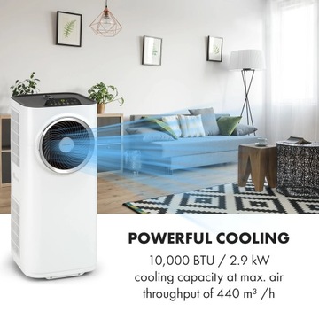 ПОРТАТИВНЫЙ КОНДИЦИОНЕР 2,9 КВТ МОБИЛЬНЫЙ 59М2 + КОРПУС