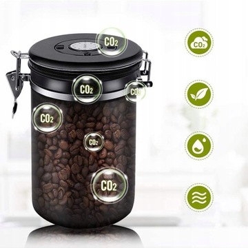 Вакуумная банка для кофе 1,5 л, контейнер для чаяXHR