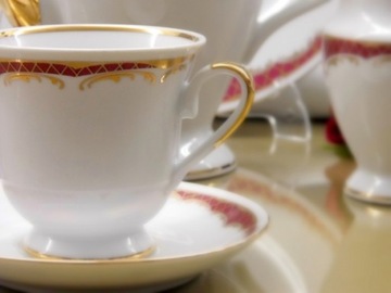 430 ASTRA SERWIS KAWOWY 12/39 CHODZIEŻ PORCELANA