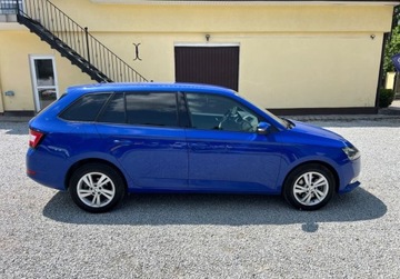 Skoda Fabia III Kombi Facelifting 1.0 TSI 95KM 2021 Skoda Fabia 1.0 TSI DSG Bogata wersja Gwarancja Salon PL FV23 Benzyna 95KM, zdjęcie 4