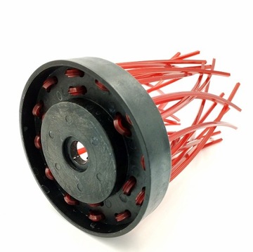 GŁOWICA ŻYŁKOWA NYLONOWA SZCZOTKA DO KOS CZYSZCZENIA KOSTKI 20MM / 25,4MM