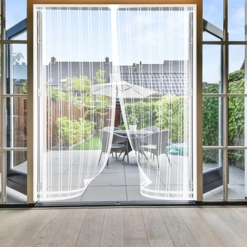 МОСКВНАЯ СЕТКА ДЛЯ БАЛКОНА, ДВЕРИ, ОКНА, МАГНИТНЫЙ РАЗМЕР 80/90/100 x 210/220 СМ