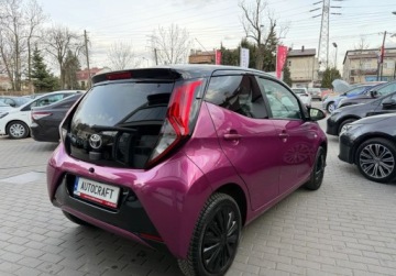 Toyota Aygo II Hatchback 3d Facelifting 1.0 VVT-i 72KM 2019 Toyota Aygo salon Polska ,Kamera cofania Benzyna 72KM, zdjęcie 27