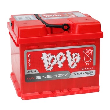 Akumulator Topla Energy 12V45 AH 420 A P+