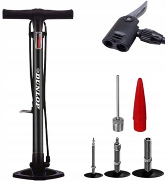 POMPKA PODŁOGOWA ROWEROWA SAMOCHODOWA DUNLOP JAKOŚĆ