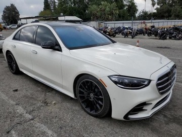 Mercedes 2023 Mercedes-Benz Klasa S 2023 MERCEDES-BENZ S 500, silnik 3.0, 44, od ubezpie, zdjęcie 3