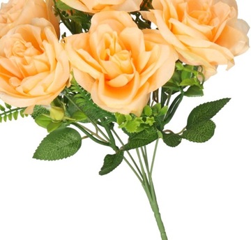 ИСКУССТВЕННЫЕ ЦВЕТЫ КАК ЖИВЫЕ РАСТЕНИЯ РОЗА БУКЕТ РОЗ