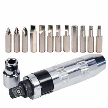 WKRĘTAK UDAROWY DO POBIJANIA 12 BIT METAL BOX BLACK