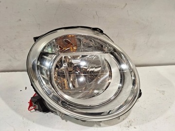 Lampa przód prawa Fiat 500 07-
