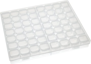 Organizer 56 przegródek 21x17.5x2.6 cm., OR71