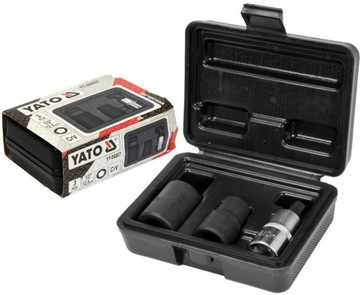 НАСАДКИ ДЛЯ ТОРМОЗНЫХ СУППОРТОВ YATO 5-УГЛОВЫЕ 1/2''