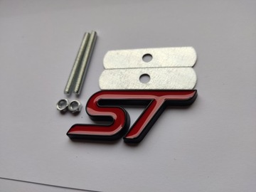 ЭМБЛЕМА ЗНАК ЛОГОТИП FORD ST ST220 FOCUS MONDEO ЧЕРНЫЙ