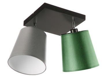 Nowoczesna Lampa Sufitowa Abażur Stożek E27 LED
