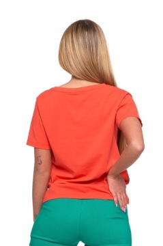 ФУТБОЛКА ЖЕНСКАЯ, КОРОТКИЙ РУКАВ, ХЛОПОК, ПРЕМИУМ, V-ОБРАЗНЫЙ ВЫРЕЗ, MORAJ, S.3XL