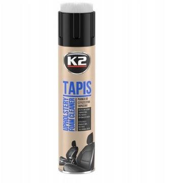 K2 TAPIS +SZCZOTKA PIANKA DO CZYSZCZENIA TAPICERKI