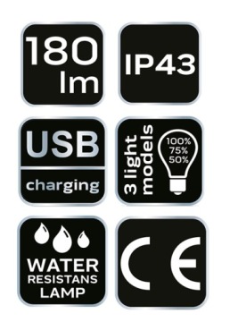 Теплая шапка со светодиодным фонариком, быстрая зарядка через USB