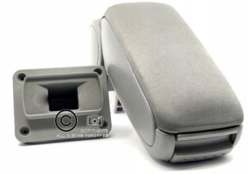 НОВЫЙ СЕРЫЙ ПОДЛОКОТНИК ДЛЯ SKODA FABIA И MK1