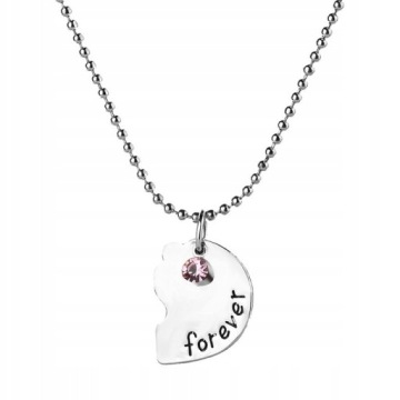 ОЖЕРЕЛЬЕ BFF СЕРДЦЕ 4 ЛУЧШИХ ДРУЗЕЙ B700