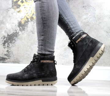 ЗИМНЯЯ ОБУВЬ, СПОРТИВНЫЕ ТРАПЕРЫ, УТЕПЛЕННЫЕ, СНЕЖНЫЕ БОТИНКИ 8