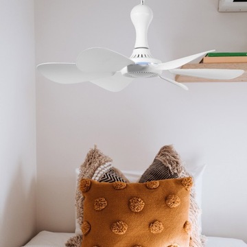 Шестилистный потолочный вентилятор Портативный подвесной USB-порт для общежития