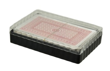 КОЛОДА ИГРОВАЛЬНЫХ КАРТ 54 КОРОБКА С ПОКРЫТИЕМ ТЫСЯЧА ПОКЕР РАММИ КЛАССИК