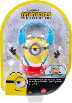 MATTEL FIGURKA MINIONKI KRĘCĄCY SIĘ STUART