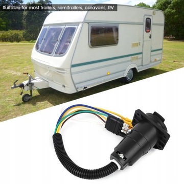 4-kierunkowy płaski do 7-kierunkowy okrągły kabel