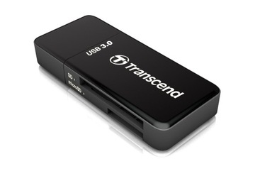 TRANSCEND F5 CZYTNIK kart USB 3.0 SD HC XC MICRO