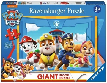 Ravensburger, Puzzle 24: Psi Patrol Giant (03090)
