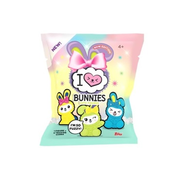 saszetka z figurką I LOVE BUNNIES CUTE FIGURES
