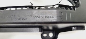 SUBARU BRZ TOYOTA GT86 VÝZTUHA NÁRAZNÍKU PRAVÝ