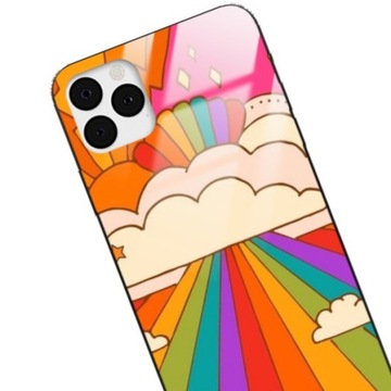 ETUI GLASS do IPHONE 11 PRO Case HIPPIE STYL Wzory