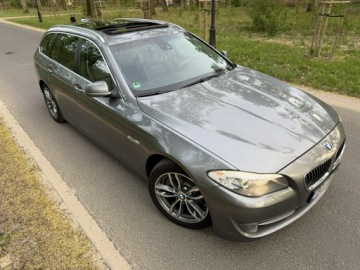 BMW Seria 5 F10-F11 Touring 520d 184KM 2010 BMW 520 D 184 Konie Navi Automat Xenon Alu18 Super, zdjęcie 14