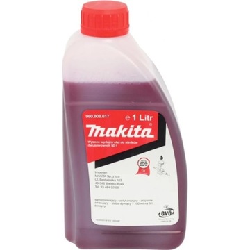 Olej do silników 2 suwowych do mieszanki 1L MAKITA