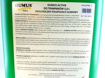 ЭКОДАРПОЛ ГУМУС АКТИВ ПАПКА для газонов 5 л