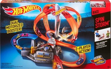 НАБОР ТРЕК HOT WHEELS С ПЕТЛЯМИ И ПОВОРОТАМИ, РАЗНОЦВЕТНЫЙ