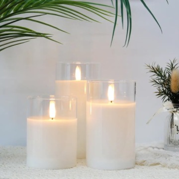 3X СВЕЧА БОЛЬШАЯ ВЕЧНАЯ СВЕЧА НА АККУМУЛЯТОРЕ С ЭФФЕКТОМ ПЛАМЕНИ 252627