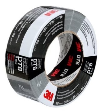 3M Taśma naprawcza Duck Tape DT8 srebrna 48mmx55m