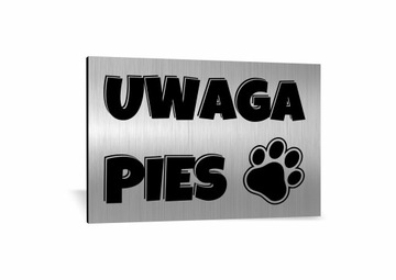 Знак ВНИМАНИЕ ПЛОХАЯ СОБАКА