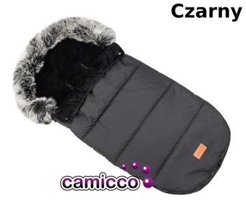 ŚPIWOREK DO WÓZKA na SANKI GONDOLA sanek z odpinanym FUTERKIEM CIEPŁY 4w1
