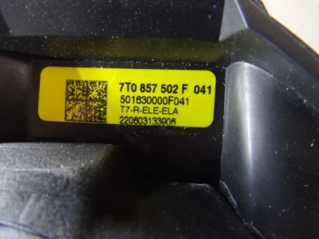ЗЕРКАЛО ПРАВОЕ VW T7 TRANSPORTER MULTIVAN 2021- 7T0 7T0857502F 9 PIN