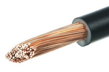 Przewód LgY 1x6 czarny 6mm linka giętki