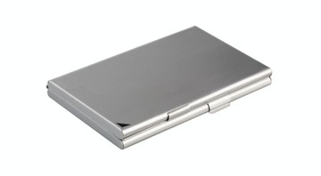 ОФИСНЫЙ ОРГАНИЗАТОР Визитница Металлический контейнер для визиток ХОРОШЕЕ КАЧЕСТВО