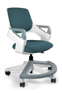 FOTELIK ROSNĄCY Z DZIECKIEM ROOKEE Steelblue